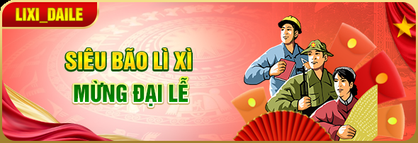 QQ88 lì xì mừng đại lễ